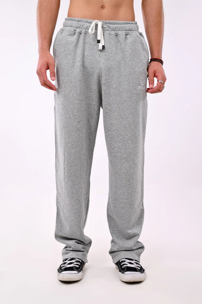 Milton Wideleg Trousers Grey